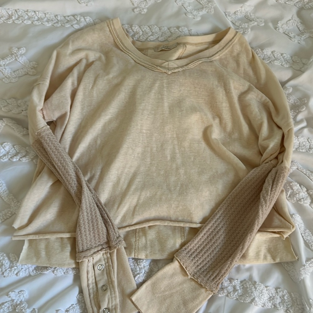 Dillards tan long sleeve